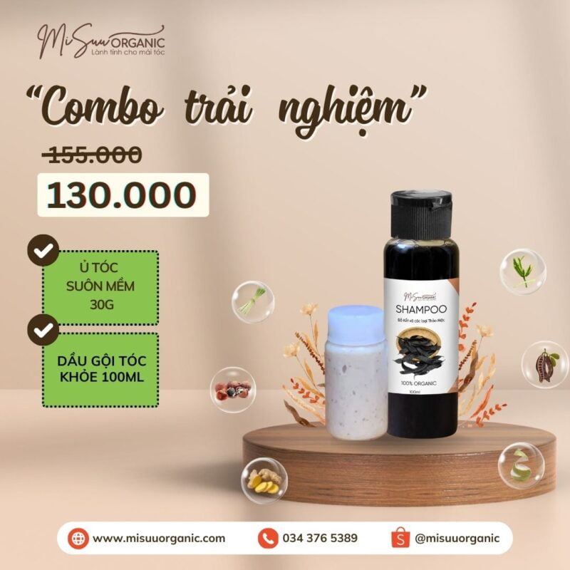 Combo Trải Nghiệm MiSuu Organic