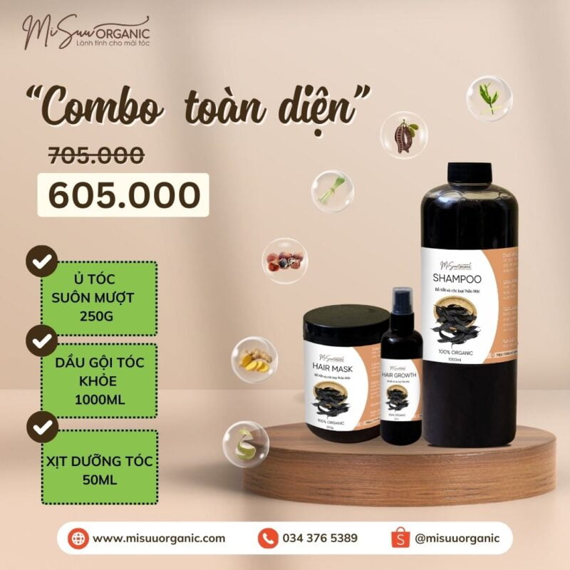 Combo Toàn Diện MiSuu Organic